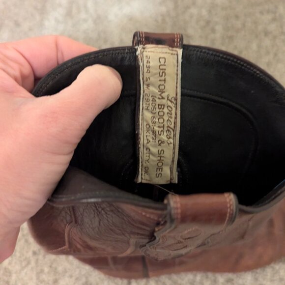 Beautiful Loveless cowboy boots 7.5 - Picture 4 of 6